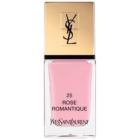 ysl la laque couture 10 ml 25 rose romanthique|la laque couture varnish.